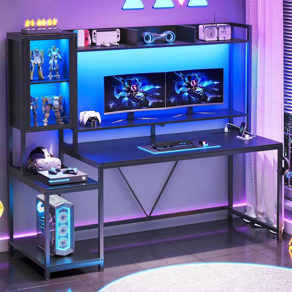 Storage & Organization - Scrivania da Gaming 60'' con Spazio
