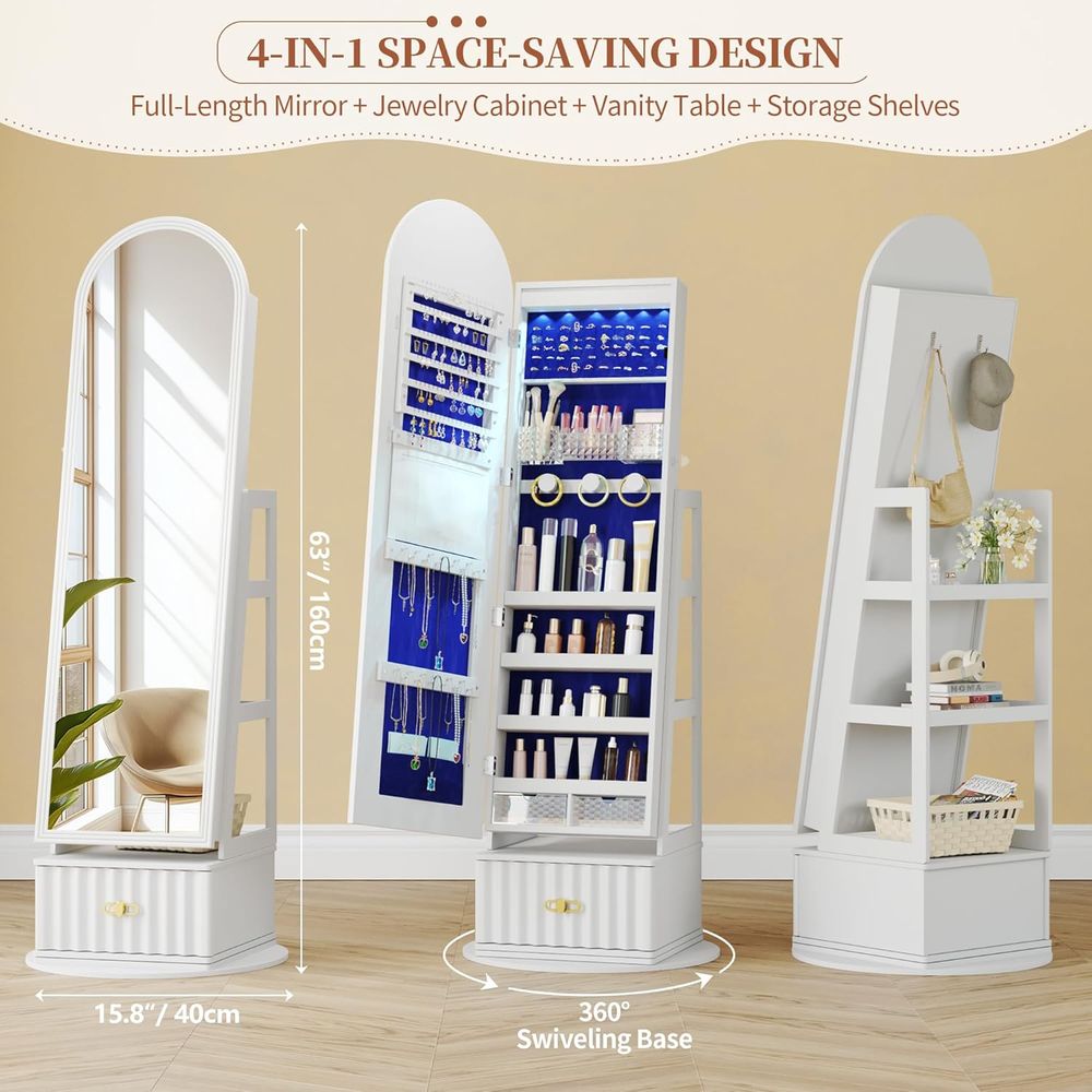 Armadio a specchio da 63 polli - Storage & Organization recensione e prezzo