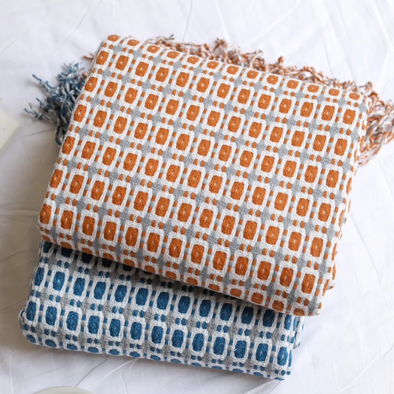 Coperta in tessuto jacquard co - Boho Throw Blanket Fringe recensione e prezzo