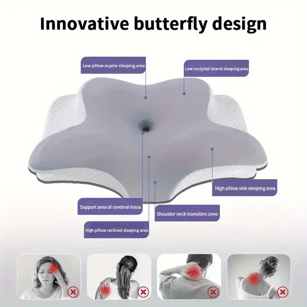 Cuscini in memory foam a forma - Memory Foam Orthopedic Pillow Neck Pain recensione e prezzo