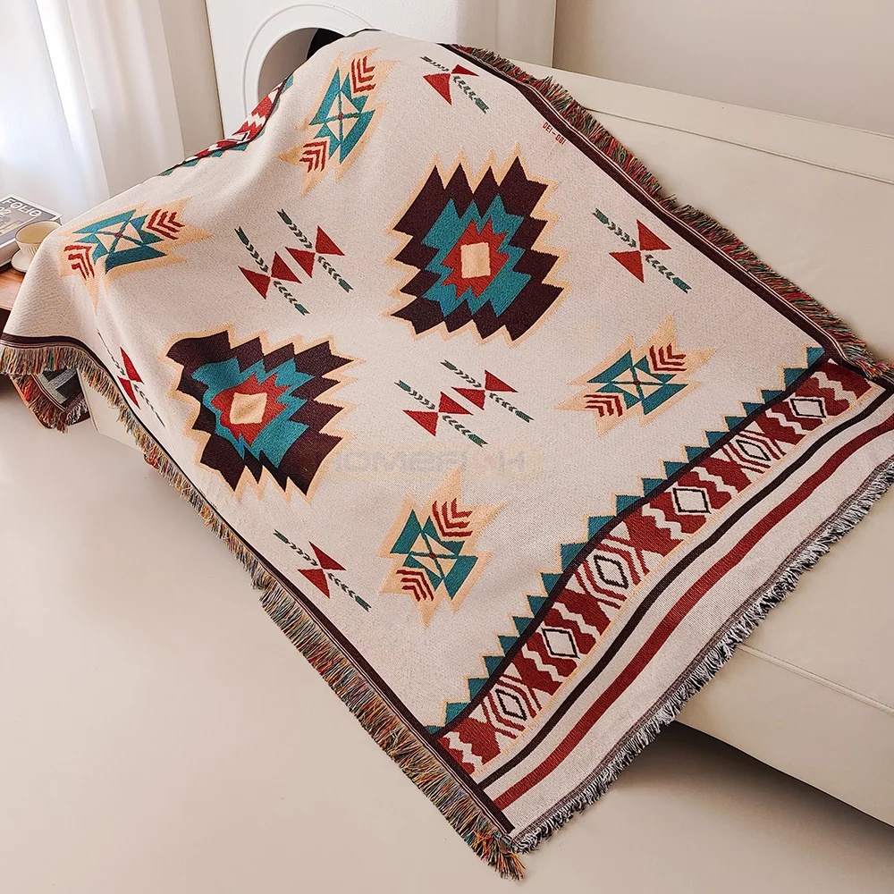 Coperta Azteca Oversize Boho c - Boho Throw Blanket Fringe recensione e prezzo